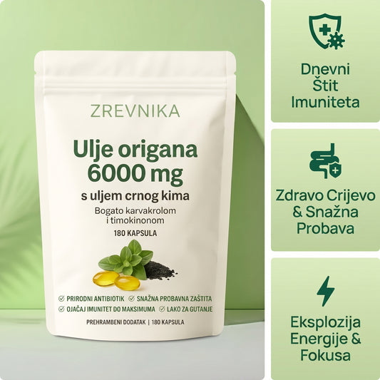 Zrevnika Oregano — Svakodnevna podrška crijevima i imunitetu