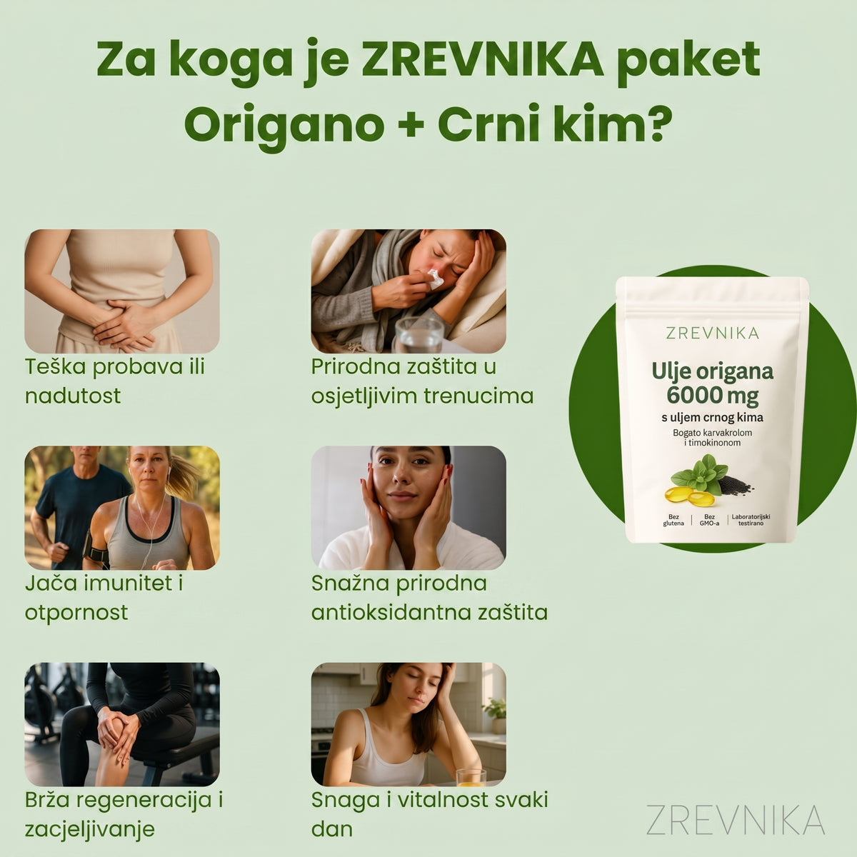 Zrevnika Oregano — Svakodnevna podrška crijevima i imunitetu