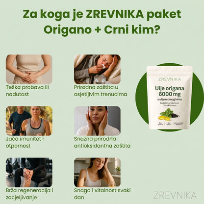 Zrevnika Oregano — Svakodnevna podrška crijevima i imunitetu