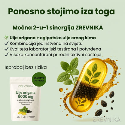 Zrevnika Oregano — Svakodnevna podrška crijevima i imunitetu